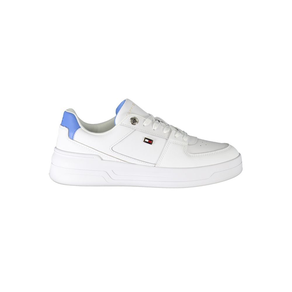 Tommy Hilfiger Leather Sneakers Marbella Town White Bianco