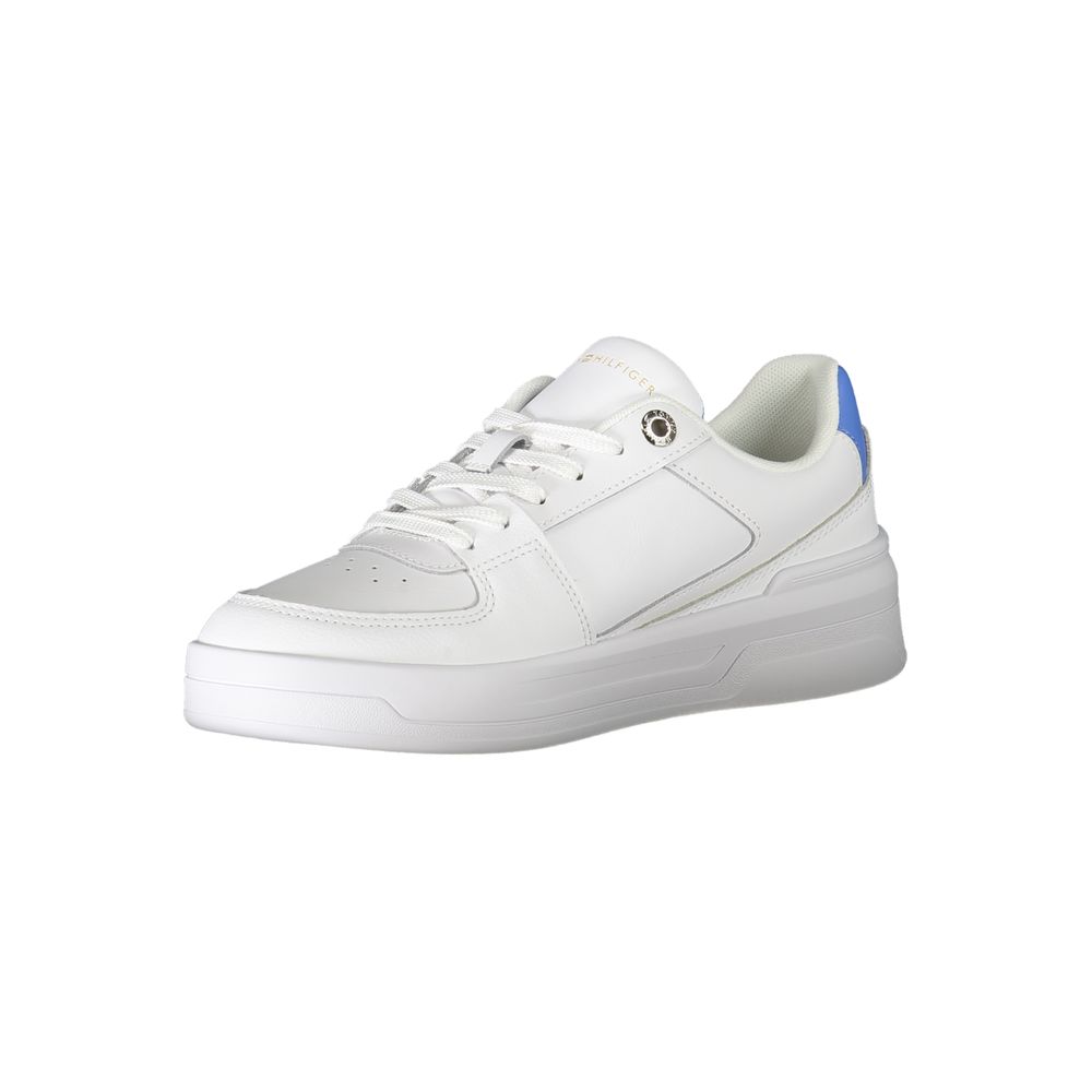 Tommy Hilfiger Leather Sneakers Marbella Town White Bianco