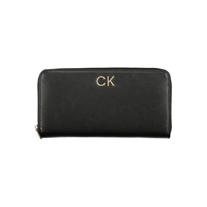 Calvin Klein Sleepless Night Black Wallet Genuine Polyester Blend