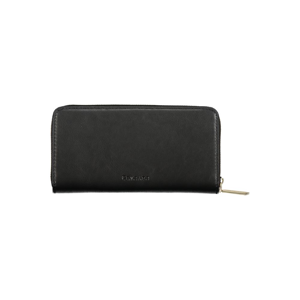 Calvin Klein Sleepless Night Black Wallet Genuine Polyester Blend