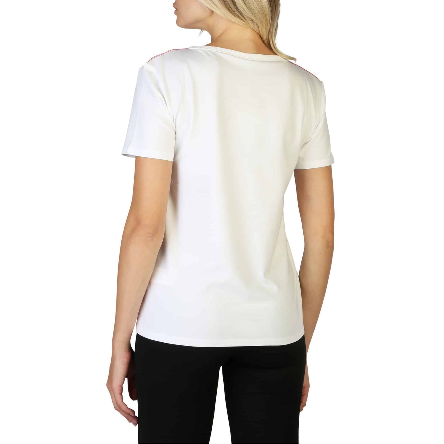 Moschino White Female  T-Shirt