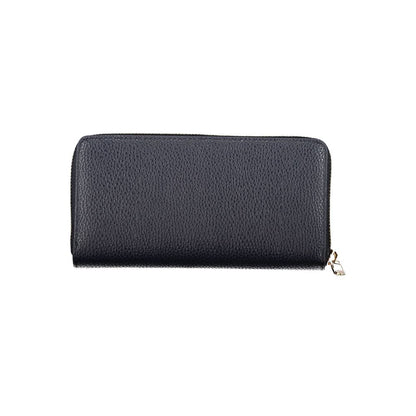 Tommy Hilfiger Blue Polyurethane Women Wallet