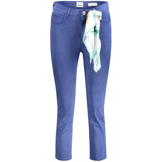 Guess Skinny High-Rise Jeans Sea Wave Blue