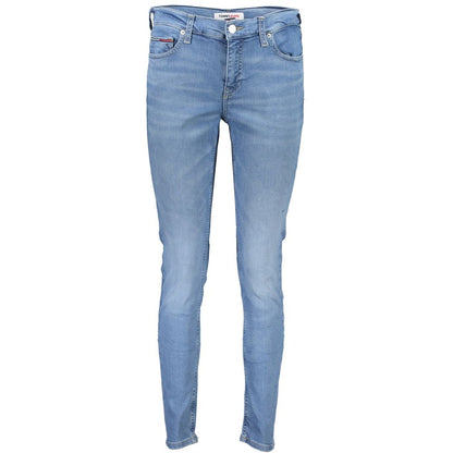 Tommy Hilfiger Mid-Rise Skinny Jeans Sea Wave Azzurro