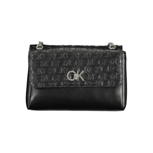 Calvin Klein Sleepless Night Handbag Nero Black Marbella Coastal Collection