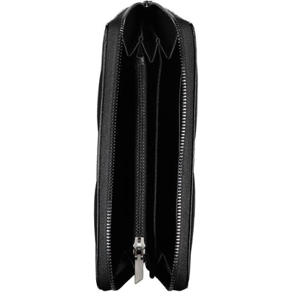 Calvin Klein Sleepless Night Black Wallet with RFID Blocking and Zip Closure