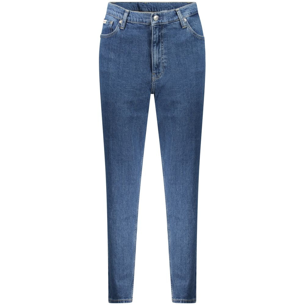Calvin Klein Mom Jeans Meeresblau