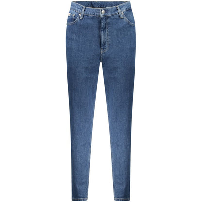 Calvin Klein Mom Jeans Meeresblau