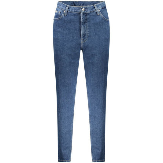 Calvin Klein Mom Jeans Sea Wave Blue