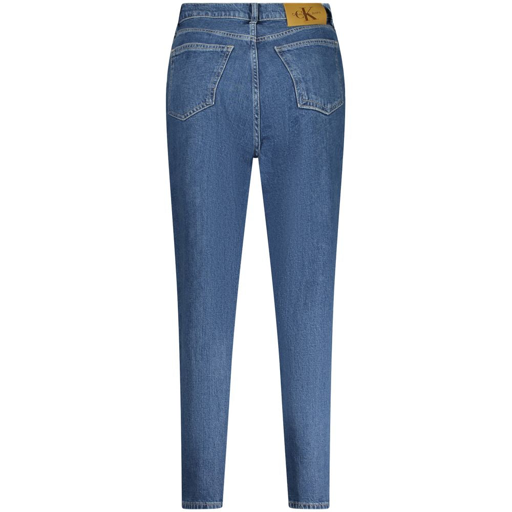 Calvin Klein Mom Jeans Meeresblau