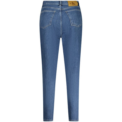 Calvin Klein Mom Jeans Meeresblau