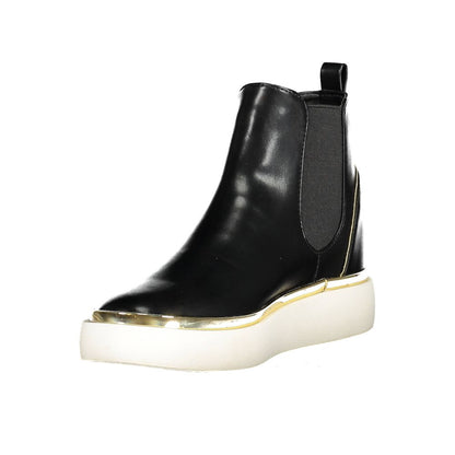 US POLO ASSN. Sleepless Night Schwarze Stiefelette