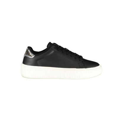 Tommy Hilfiger Sleepless Night Schwarze Low-Top-Sneaker für Damen