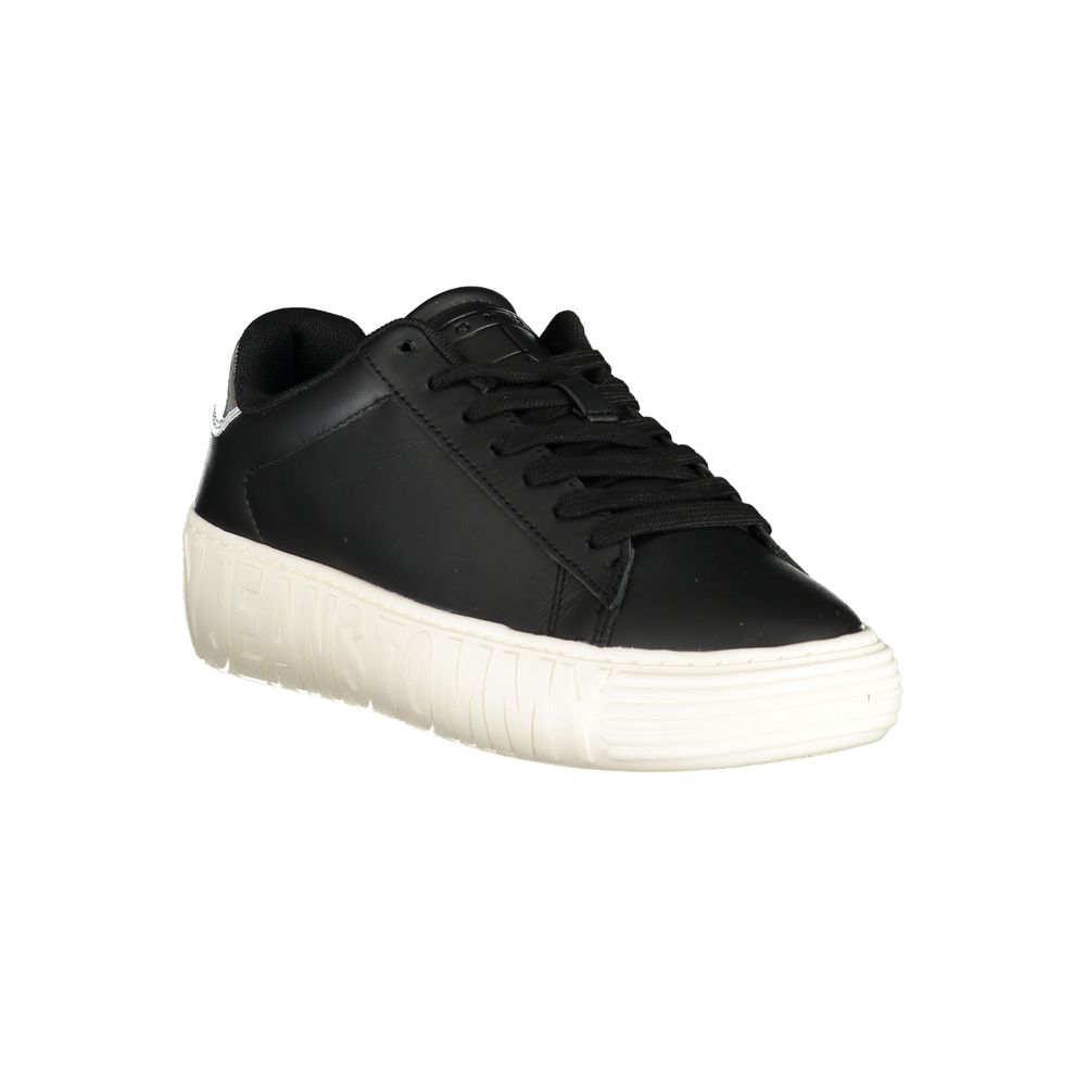 Tommy Hilfiger Sleepless Night Schwarze Low-Top-Sneaker für Damen