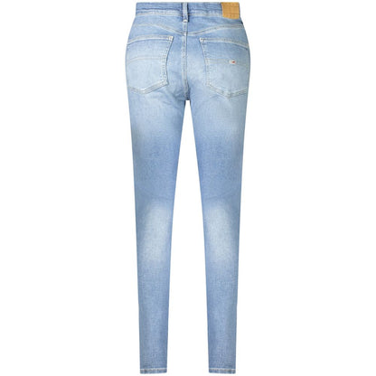 Tommy Hilfiger Sylvia High-Rise Skinny Jeans Sea Wave Blue