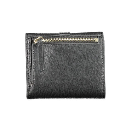 Cartera Tommy Hilfiger de poliuretano negro para mujer