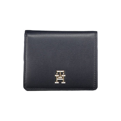 Cartera de poliuretano azul Tommy Hilfiger para mujer