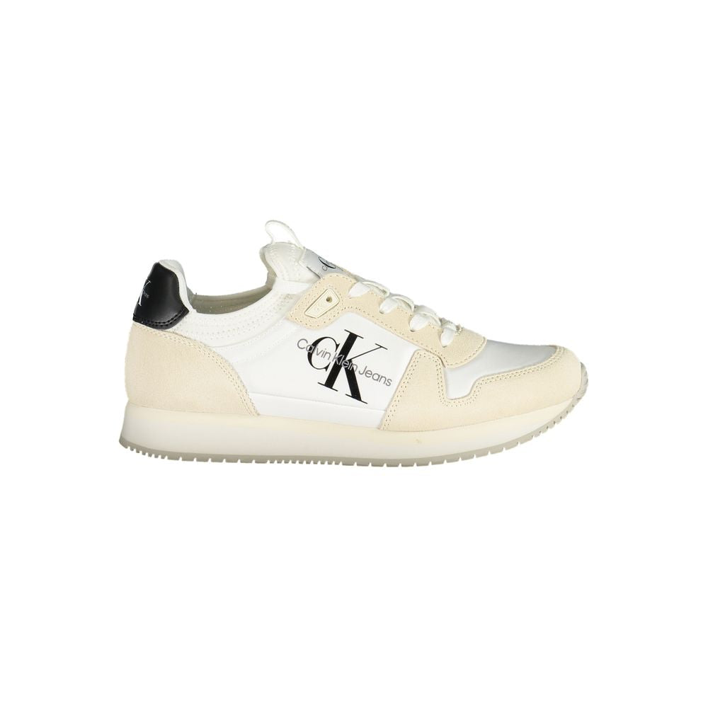 Calvin Klein Bianco Polyurethane Damen-Sneaker