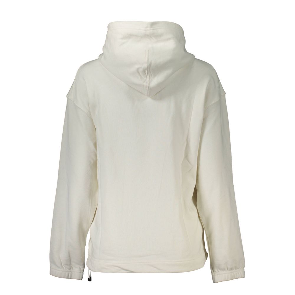 Calvin Klein Regular Fit Hooded Sweatshirt White Marbella Town