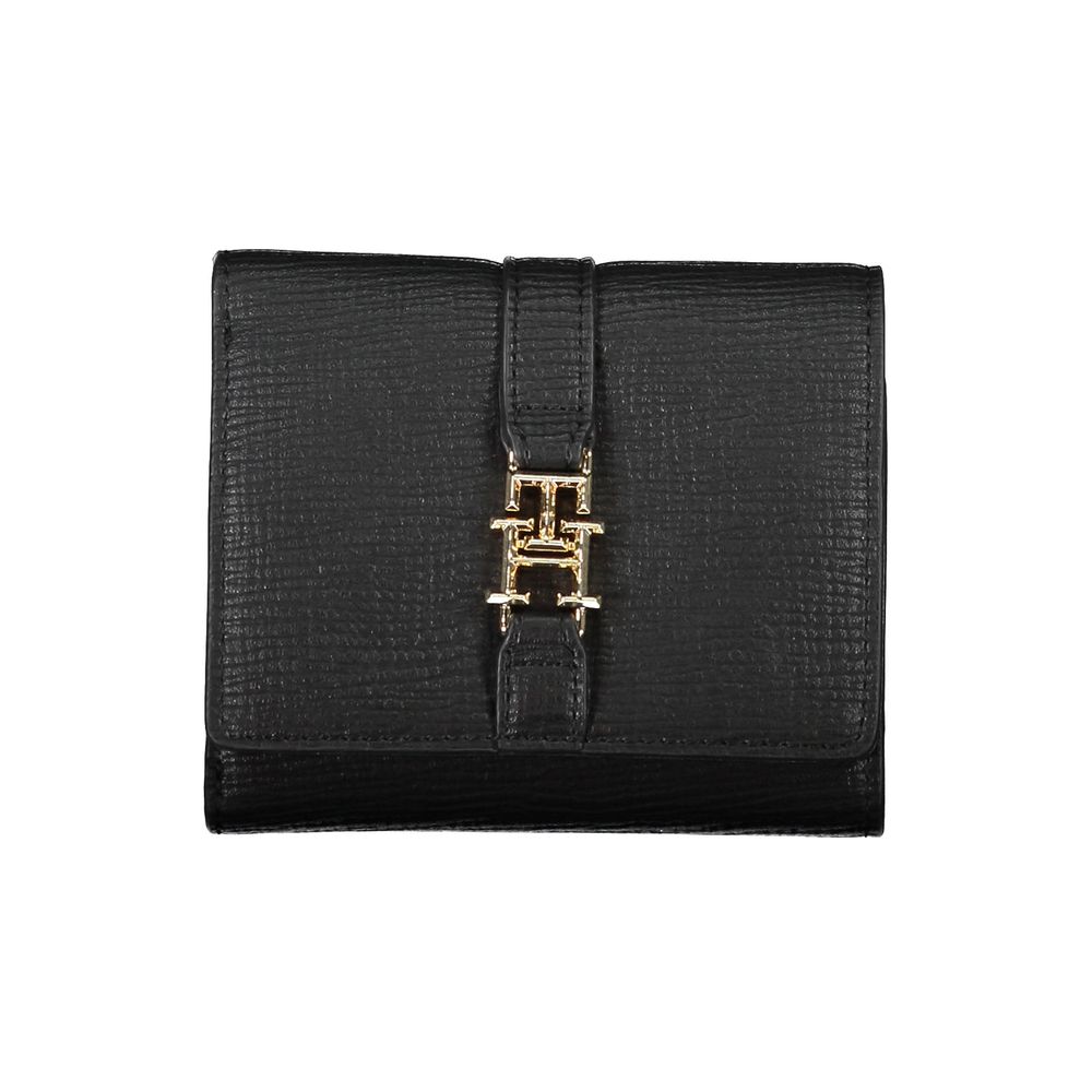 Tommy Hilfiger Sleepless Night Black Polyurethane Wallet