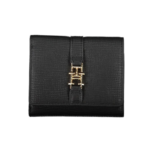 Tommy Hilfiger Sleepless Night Black Polyurethane Wallet