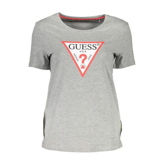 Guess Regular-Fit T-Shirt Harbour Grigio