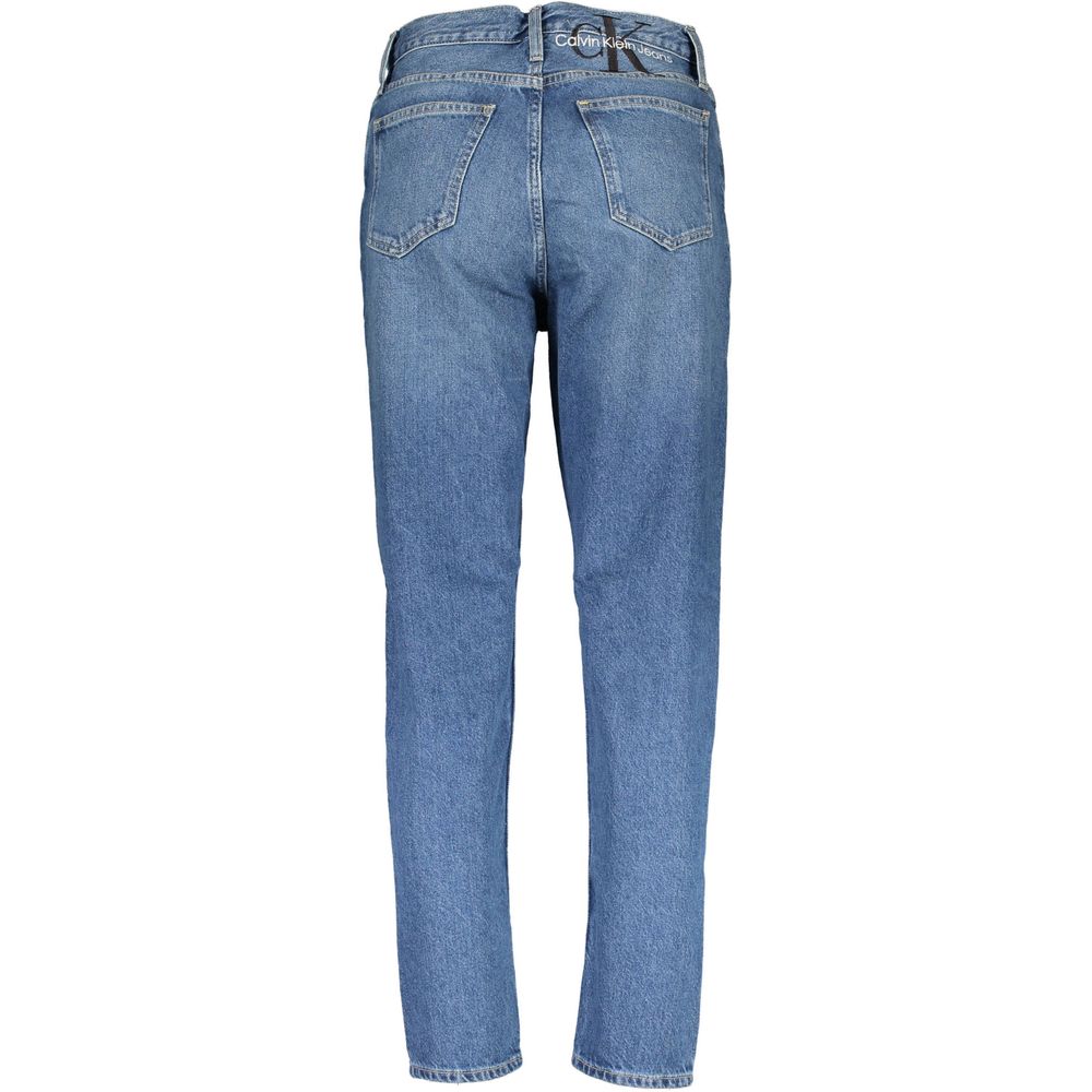 Calvin Klein High-Rise Slim Fit Sea Wave Blue Jeans