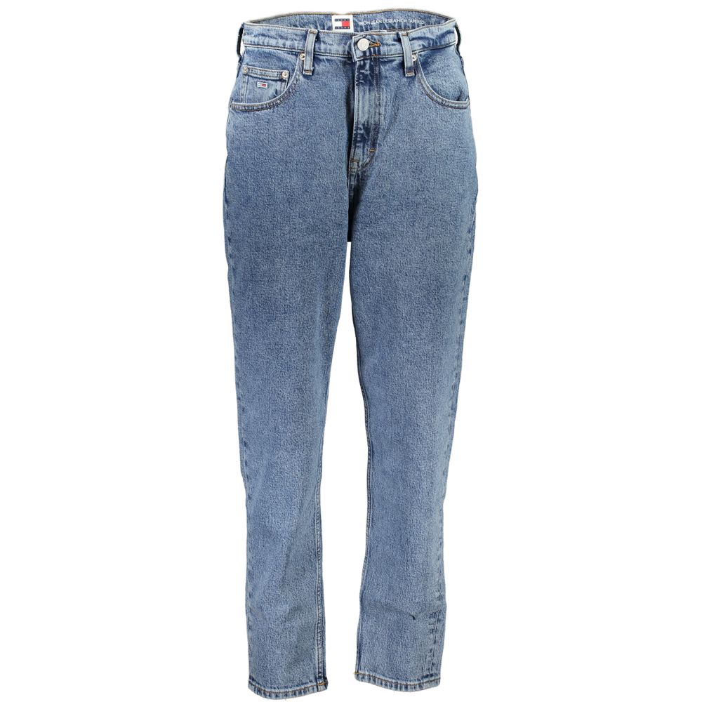 Tommy Hilfiger High-Rise Ultra High Tapered Jeans Sea Wave Blue Marbella Town