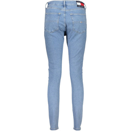 Tommy Hilfiger Super Skinny Jeans Sea Wave Azzurro