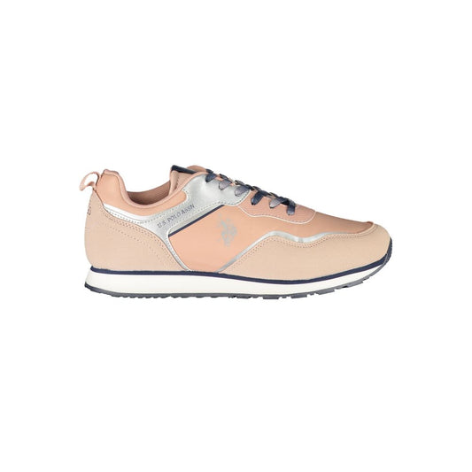 US POLO ASSN. Rosa Poliuretano Donna Sneaker