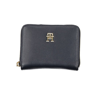 Cartera de poliuretano azul Tommy Hilfiger para mujer