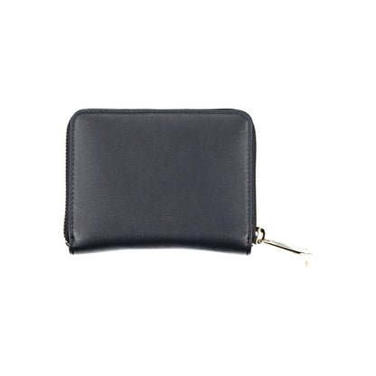 Cartera de poliuretano azul Tommy Hilfiger para mujer