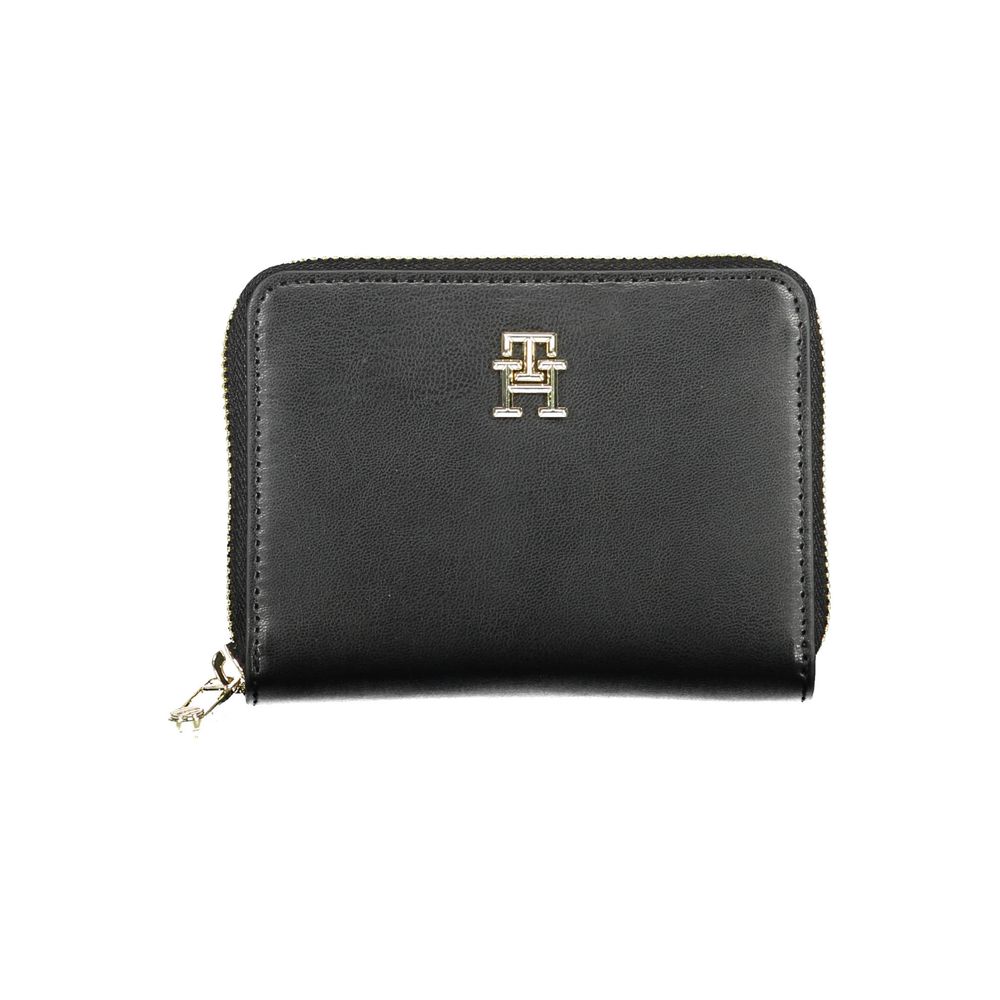 Cartera de cuero negra Sleepless Night de Tommy Hilfiger