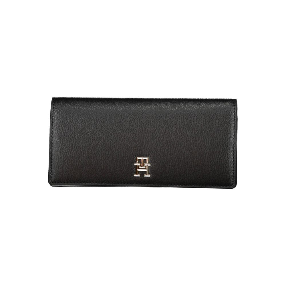 Cartera de cuero negra Sleepless Night de Tommy Hilfiger