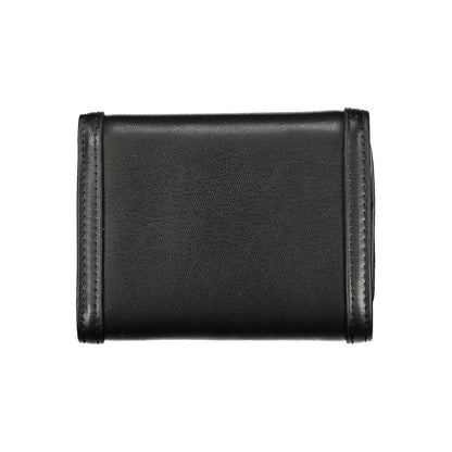 Cartera Tommy Hilfiger de poliuretano negro para mujer
