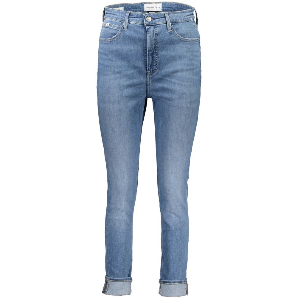 Calvin Klein Slim-Fit Jeans Sea Wave Azzurro