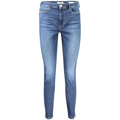 Guess Skinny High-Rise Jeans Sea Wave Blue Harbor