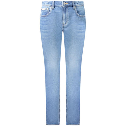 Calvin Klein Blu Cotton Damenjeans