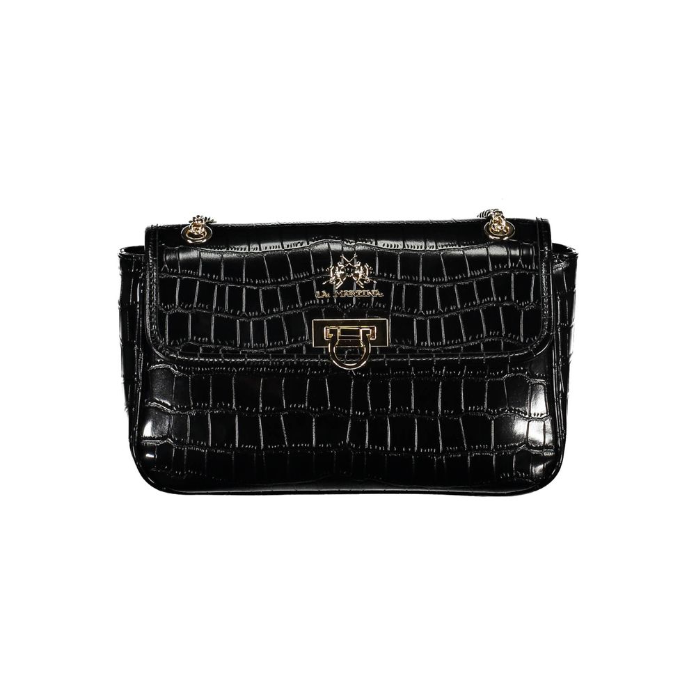 La Martina Marbella Shoulder Bag Sleepless Night Black
