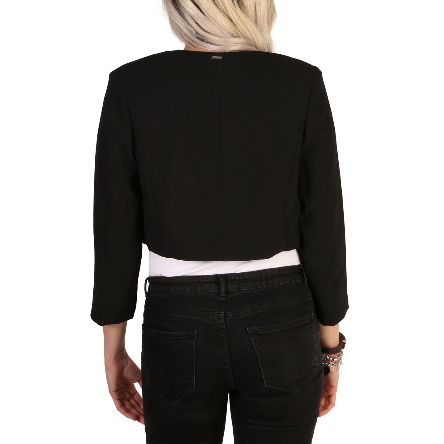 Guess Black Female Cropped Jacket