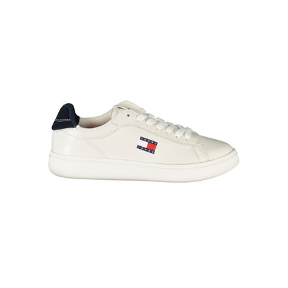 Tommy Hilfiger Sneakers Bianco Marbella Town mit blauen Akzenten