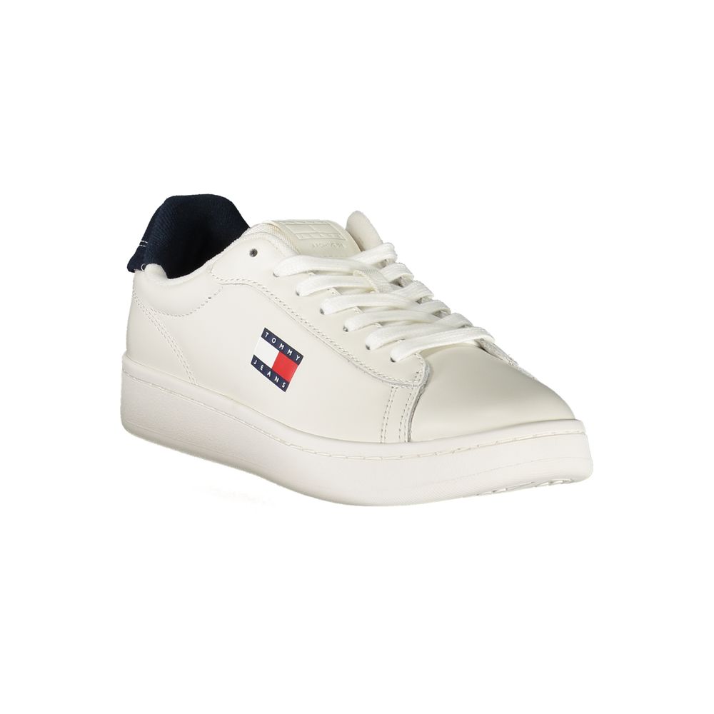 Tommy Hilfiger Sneakers Bianco Marbella Town mit blauen Akzenten