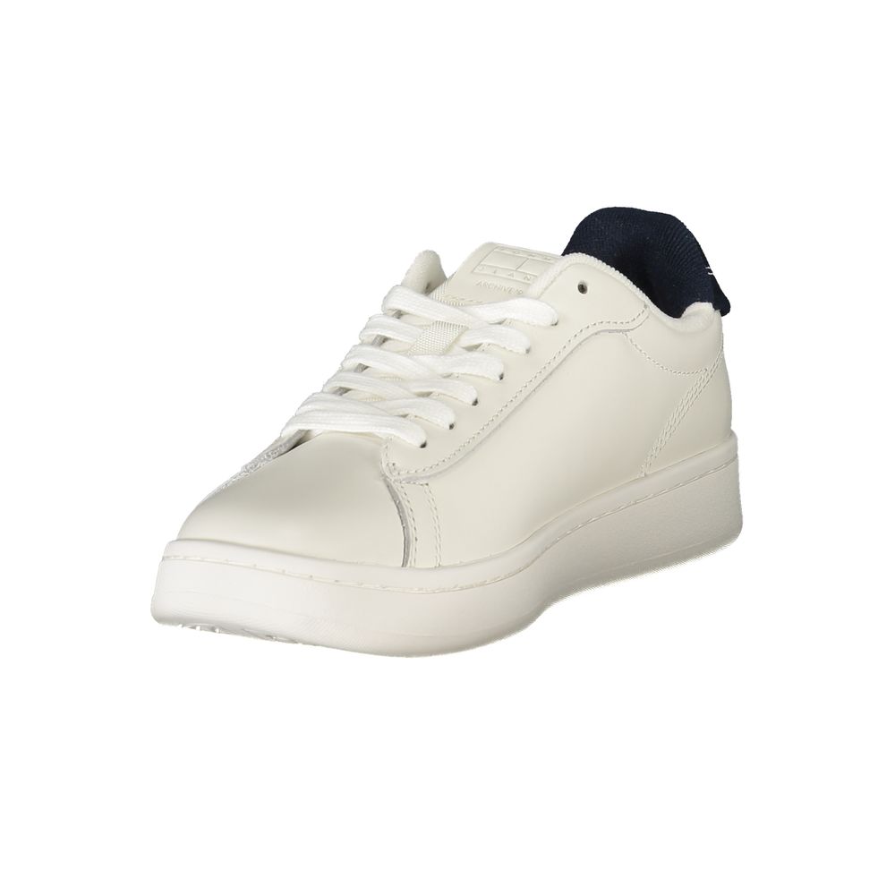 Tommy Hilfiger Sneakers Bianco Marbella Town mit blauen Akzenten