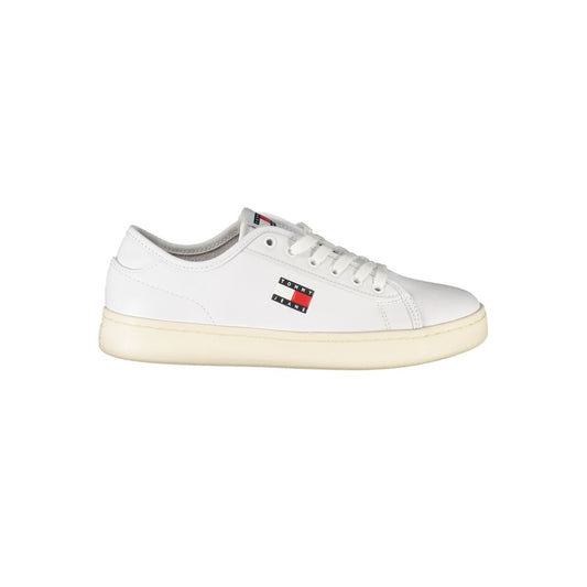 Tommy Hilfiger Marbella Town White Leather-Polyurethane Sneakers