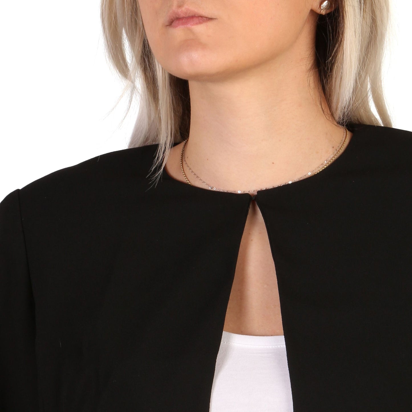 Guess Black Female Cropped Jacket