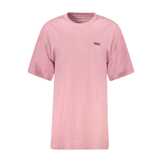 Vans Rosa Cotton Women T-Shirt