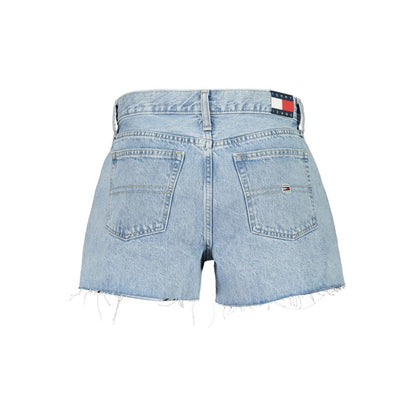 Tommy Hilfiger Cotton Shorts Sea Wave Azzurro
