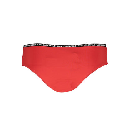Karl Lagerfeld Swim Briefs Liquor Red Coral