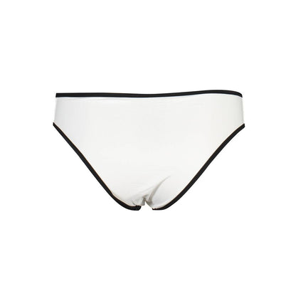 Karl Lagerfeld Badehose Marbella Town Weiß Bianco