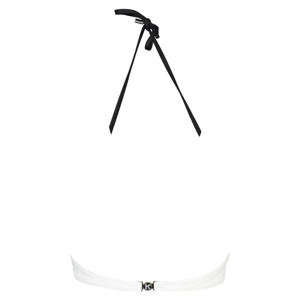 Karl Lagerfeld White Marbella Town Swimsuit